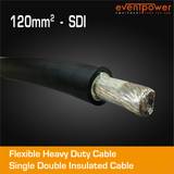 120mm2 SDI Black Flex Cable