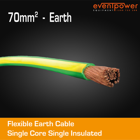 70mm2 Earth Flex Cable