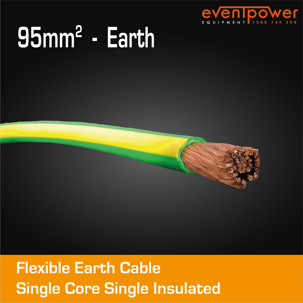 95mm2 Earth Flex Cable – EVENTPOWER EQUIPMENT