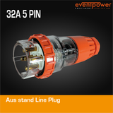 Aus Stand Line Plug 32A 5 PIN