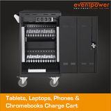 AVer E24c 24 Bay Tablet, Laptop &Chromebook Charge Cart - USED - THIS PRODUCT IS EX-HIRE STOCK