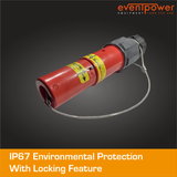 Powersafe Line Drain Red IP67 Environmental Cap
