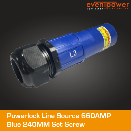 Powerlock Line Source 660Amp Blue Crimp 240mm
