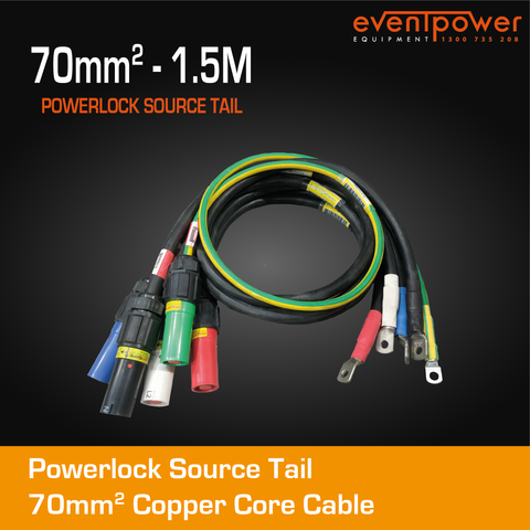 70mm2 Powerlock Source Tails - 1.5m