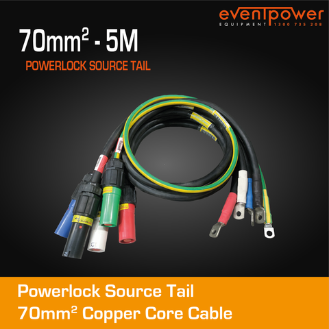 70mm2 Powerlock Source Tails - 5m