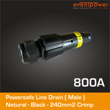 PowerSafe Line Drain 800A Black
