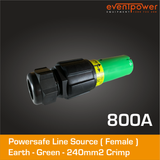 PowerSafe Line Source 800A Green
