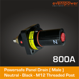 PowerSafe Panel Drain 800A Black