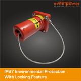 Powersafe Panel Drain Red IP67 Environmental Cap