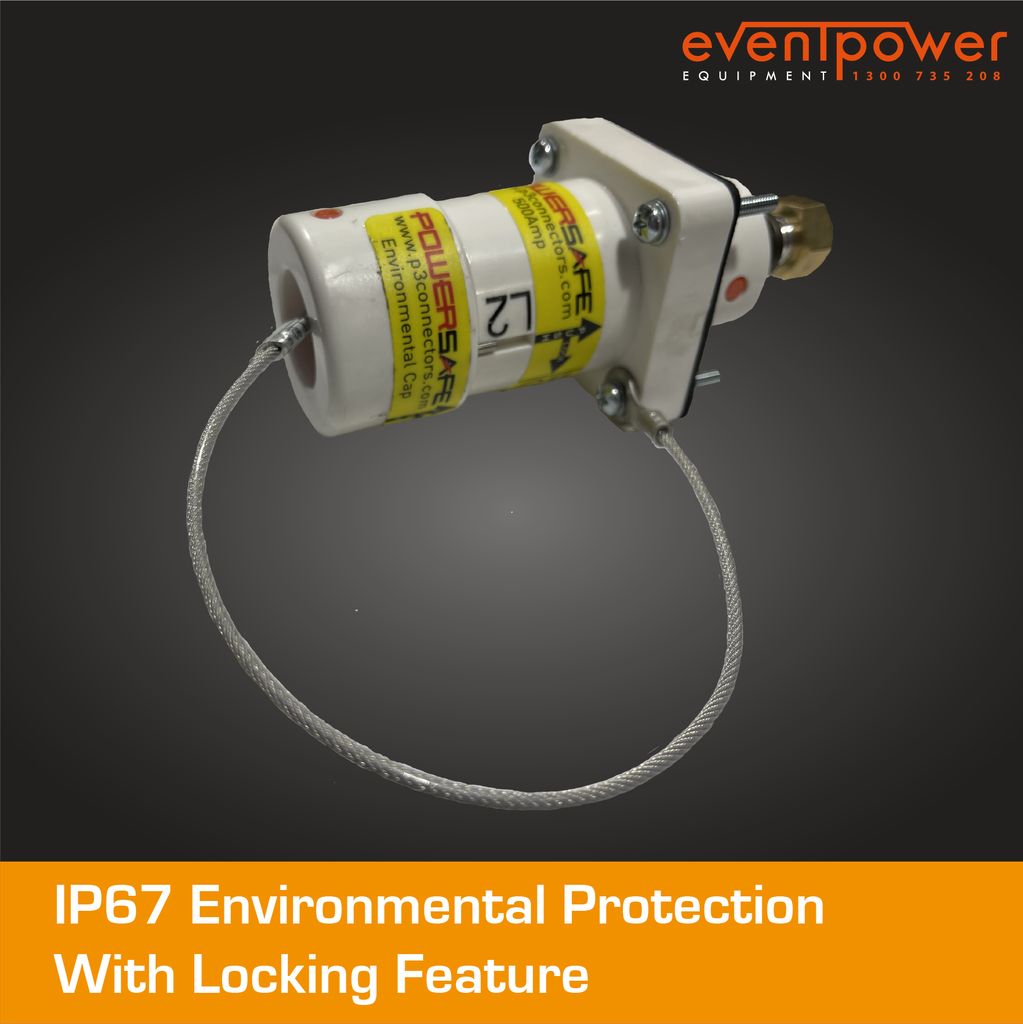 Powersafe Source Powersafe Panel Source White IP67 Environmental Cap – EVENTPOWER EQUIPMENT