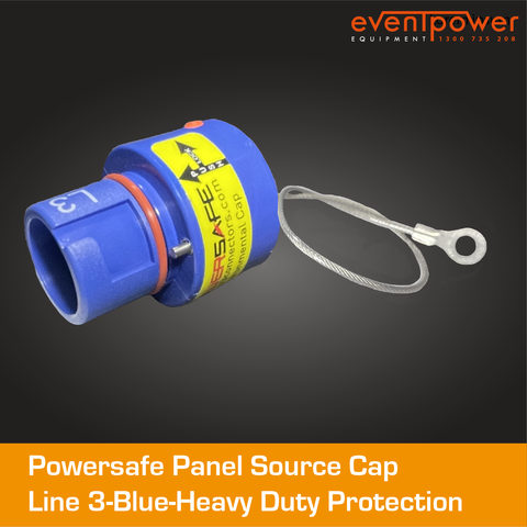Powersafe Panel Source Blue IP67 Environmental Cap
