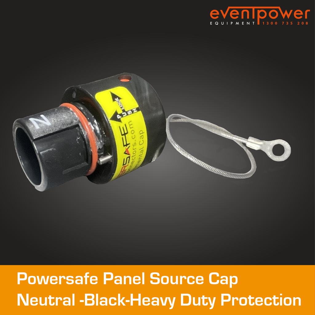 Powersafe Injection Powersafe Panel Source Black IP67 Environmental Cap – EVENTPOWER EQUIPMENT