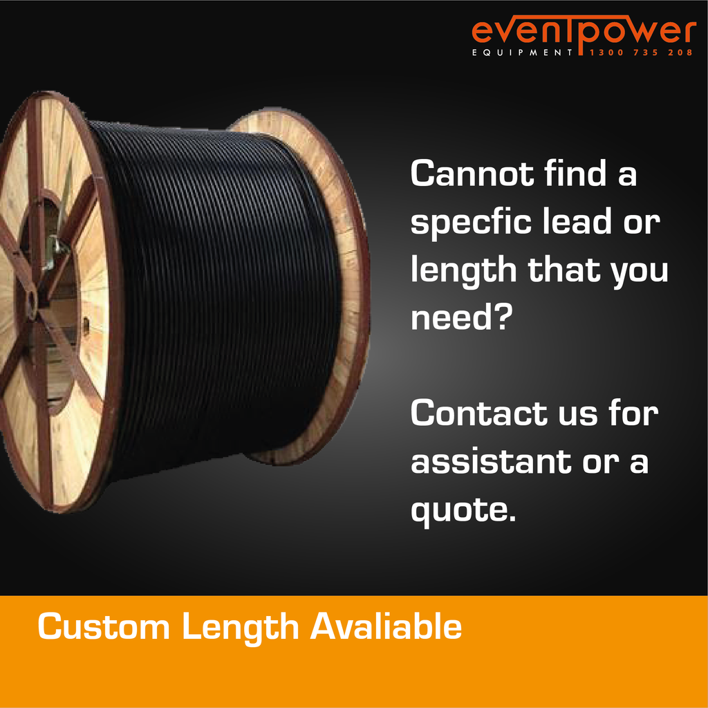 10m 70mm2 Powerlock cable set EVENTPOWER EQUIPMENT